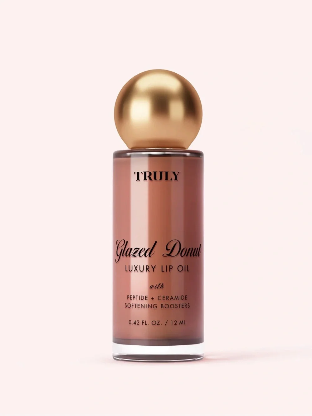 TRULY Glazed Donut Luxury Lip Oil Peptide + Ceramide Softening Booster/Sealed